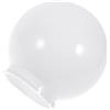 Veemoon Paralume Sferico in Acrilico Bianco Copertura per Luce Esterna Ricambio Plafoniera Arredamento Casa Hotel