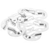 Angoily Connettori per Mobili in Acciaio Inossidabile Argento 8 Pezzi Design Nascosto e Compatibilità Versatile per Fissaggio Specchi e Cornici da Parete Fai da Te