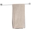 bremermann Bad Serie LUCENTE - Porta asciugamani in acciaio INOX cromato lucido, 80 cm