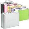 ECI AR Carry Box, piccola cassetta degli attrezzi in alluminio, vuota, 260 x 210 x 80 mm, colore alluminio/argento