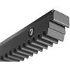 DUCATI HOME AUTOMATION RACK 8612 La cremagliera DUCATI HOME dotata di fori per il passaggio viti autofilettanti di fissaggio al cancello