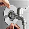 SPORTARC Coperture murali per tubi dell'acqua in acciaio inossidabile, copertura decorativa per rubinetto doccia bagno