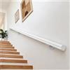 Dawselod 100cm Corrimano Bianco in Legno Massello | Ringhiera per Scale Antiscivolo per Casa | Sicurezza Pesante per Scale Interne ed Esterne, Corridoi, Solai & Patii