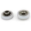 Vetroricambi.it Cuscinetti Box Doccia VR - KIT 2 PEZZI Rotelle a Sfera di Ricambio Doccia SAMO diametro 22mm spessore ruota 6mm foro 6mm