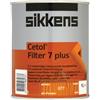 Sikkens Cetol Filter 7 Plus RM - Vernice speciale trasparente per esterni, colori e dimensioni assortiti, 1 litro, Pino