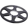 Nutriess in lega di alluminio da 10,5 pollici a 6 buche di apertura universale Parte di bobina di takeup vuota nastro audio per REVOX STUTER GOLD (Noir)