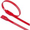 Upluxmira Fascette stringicavo in nylon resistente, 350 mm x 8 mm, autobloccanti, con 200 libbre di tensione, resistenti ai raggi UV, per casa, giardino e officina (rosso, 100 pezzi)