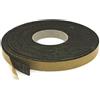 GENERICO Guarnizione a nastro in gomma alveolare EPDM larghezza mm 30 x 5 spessore rotolo da mt 10 adesiva su un lato