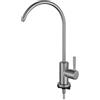YWJFSA Rubinetto Per Acqua Purificata Rubinetto Lavello Cucina Osmosi Rubinetto Lavello Cucina Solo Acqua Fredda Acciaio Inossidabile 1/4,Colore Spazzolato