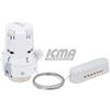ICMA TESTA TERMOSTATICA CON SENSORE A DISTANZA BIANCA M 28X1,50