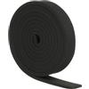 PATIKIL Rotolo Di Fascia In Schiuma Neoprene 78.7 Lunghezza X 1 Larghezza X 1/4 Spessore Fascia Di Tenuta Porta Ad Alta Densità Per Isolamento Senza Adesivo Nero