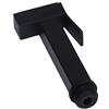JSLTXDY Spruzzatore Per Wc Bidet Quadrato Nero Opaco - Set Doccia A Mano e Rubinetto A Parete Per Bagno - Igienica Doccia Bidet