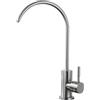 YWJFSA Rubinetto Lavabo Cucina Osmosi Rubinetto Per La Purificazione Dell'Acqua Rubinetti Per Lavello Cucina Acciaio Inossidabile 14,Colore Spazzolato