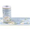 rongweiwang Bordi per carta da parati autoadesivi Peel Stick per rifinitura in PVC per carta da parati autoadesivo 10 metri x 10 cm, E