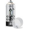HQS High Quality Spray HQS RAL MASTER Bomboletta di Vernice Spray 400ml Nitro Colori Ral (1, Ral 1013 Bianco Perla Lucido)