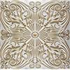 Eurodeco Vintage Retrò Pannelli realizzati in morbido polistirolo XPS, decorazioni pannelli per soffitto e pareti 3D, spessore 3 mm - 50x50cm