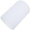 ULTECHNOVO Paralume in Vetro Cilindrico Bianco per Lampade da Tavolo e Portalampada, Protegge la Lampadina e Diffonde la Luce, per Camere da Letto e Soggiorni Moderni