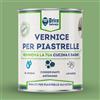 BRICOSALVAJE Vernice lucida per piastrelle da cucina e bagno a base d'acqua | Senza primer | Lavabile | Grande durezza (Salvia, 750 ML)
