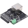 MasYosh Modulo di Controllo Ethernet, Scheda di Controller di Rete a 16 con Interfaccia RJ45 per Attrezzature e Elettrodomestici Industriali