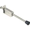 Todikaper Fermaporta a pedale in acciaio inox,Fermaporta in acciaio inox,limitatore per porte in legno e ferro, 140 mm, 200 mm, 250 mm, argento (250 mm)