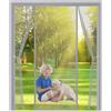 WHXQSH Zanzariera Magnetica Doppia Apertura Laterale 190x250cm,Tenda Zanzariera a Calamita,Installazione Facile,Chiusura Automatica,Zanzariera per Porta Finestra Scorrevole,Grigio