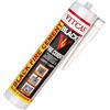VITCAS Cemento refrattario nero da 310 ml, eccellente adesione, resistente al fuoco fino a 1250 °C, per rattoppare e riparare camini, stufe, caldaie