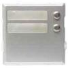URMET 1145/12 - Modulo Sinthesi in alluminio anodizzato con 2 pu