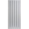 Fondital 83BAM01406 Radiatore in alluminio estruso Garda S/90, 1000 mm, 6 elementi, bianco