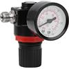 Phefop Regolatore 'Aria Valvola di Regolazione della Pressione Valvola di Sicurezza Valvola di Regolazione della Pressione del Compressore G1/4 0-150psi Raccordo Valvola di Riduzione