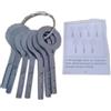 RLOKK Lasertrack HU66 - Set di 7 grimaldelli per auto