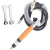 Besttoolifes Penna smerigliatrice pneumatica ad angolo di 90 gradi per metallo, legno, pietra, con mandrino da 3,0 mm, 70000 giri/min, per connettore EU/US/C (tipo C)