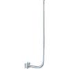 Premium X PremiumX 30 cm supporto da parete 120 cm asta in acciaio Ø 38 mm con fascetta dentata, stazione meteo, supporto da parete extra lungo
