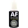 Alex Flittner Designs Pennarello a vernice RAL 7010 grigio tenda lucido 20 ml penna di riparazione acrilico vernice per ritocco riparazione legno metallo mobili bagno