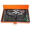 topolenashop FILIERA 60 PZ MASCHI E FEMMINE PER FILETTATURA FILETTARE FERRO SET IN VALIGETTA