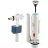 NT NOYON & THIEBAULT Kit Cassetta WC con Valvola a Galleggiante + Meccanismo con Pulsante | Sistema Completo di Scarico | Compatibile e Facile da Montare | NOYON & THIEBAULT