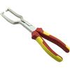 topolenashop Pinza per Raccordi Rapidi Tubi Carburante 22 cm - Apertura 7‑80 mm - CR-V - Strumento Professionale per Gasolio, Benzina, Condotti e Tubi Auto - Manico Ergonomico - Colore Casuale