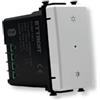 GASIASHOP SRL MODULO INTERRUTTORE DIMMER CONNESSO SMART WIFI GESTIBILE DA APP 1P 150W 240V BIANCO COMPATIBILE CON SERIE PLANA - ETTROIT