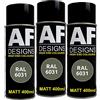 Alex Flittner Designs Nato Oliv - 3 bombolette spray, 400 ml, RAL 6031, colore verde bronzo