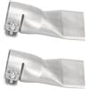 Cocoarm Ugello Di Saldatura A Bocca Larga 40 Mm, 2Pcs 40Mm Flat Wide Mouth Lding Nozzle, Stainless Sel Lding Nozzle Heat Resistant Nozzle For Lding Pc, Pp Sheets, Lding Nozzles, 40Mm Flat Nozzle