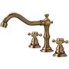 ZYCDP Rubinetto Bagno 3 Fori Miscelatore Lavabo Ottone, Rubinetteria Bagno 3 Fori Miscelatore Lavabo Bagno Vintage 2 Manopole Antico