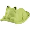 Smoby Life - Dondolo monoposto gatto Gatto, colore Verde, Seduta ergonomica, per bambini dai 18 mesi, con plastica Riciclata, 7600830108