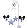 Disney Mickey Mouse - Timeless Mickey Mouse & Stars Musical Mobile, Light Blue, Black, White