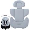 Yplkm Coprisedile universale per seggiolino auto, cuscino riduttore per seggiolino, ovetto, seggiolino sportivo, seggiolino per neonato, ovetto per poggiatesta