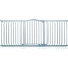 Safetots Cancelletto di Sicurezza con Parte Superiore Incurvata, 179cm - 188cm, Grigio Opaco, Montaggio a Pressione, Cancelletto per Bambini per Porte, Corridoi e Spazi Stretti, Barriera di Sicurezza