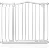 Safetots Cancelletto di Sicurezza con Parte Superiore Incurvata, 80cm - 89cm, Bianco Opaco, Montaggio a Pressione, Cancelletto per Bambini per Porte, Corridoi e Spazi Stretti, Barriera di Sicurezza