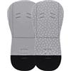 Petite&Mars Foamy Memory Foam liner * Cuscino universale per passeggino * Anti urto * Cotone (Anthracite Hills)