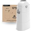 DIAPER CHAMP Classic Medium - Mangiapannolini inodore - Grande capacità fino a 50 pannolini - Usa sacchetti normali - Ideale per diversi bambini nei pannolini, gemelli, asili nido, genitori ospiti