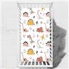Odot Lenzuolo con angoli Lenzuola Carrozzina Neonato, Cartone animato Stampa di Dinosauri Bambino Cotone Coprimaterasso, Lenzuola per Culla Babybay (Stile 3,100x135 cm)