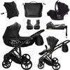 Junama Passeggino TRIO Diamond Classic 03-2in1 3in1 4in1 + ombrellino (4in1 con base ISOFIX)