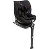 Chicco Seat3Fit i-Size Seggiolino Auto 0-25 kg (40-125 cm) ISOFIX Girevole a 360° e Reclinabile, Gruppo 0/1/2 Bambini 0-7 Anni con Cuscino Riduttore, Poggiatesta Regolabile, Protezioni Laterali, Nero